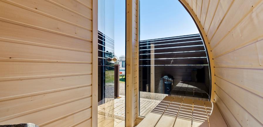 Mulighed for indbygget sauna i Natursuiterne 