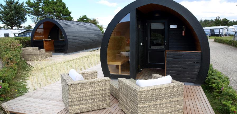 Natursuiter ved Henne Strand Camping