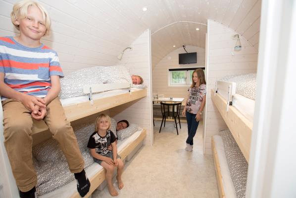 Indretning af Natursuiter for 4-6 personer 